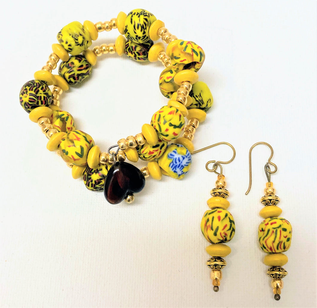 Canary Bracelet Set