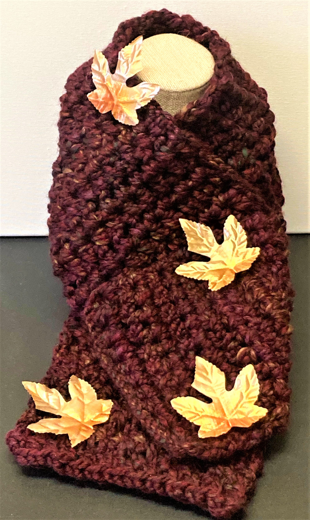 Spiced Apple Scarf (Short Length)