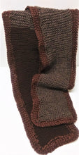 Load image into Gallery viewer, Unisex Chocolate Brown Scarf
