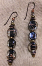 Load image into Gallery viewer, Bronze Swirls Earrings
