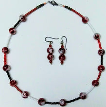 Load image into Gallery viewer, Cherry Blossom Necklace Set
