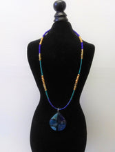 Load image into Gallery viewer, Ocean Breeze Glass Pendant Necklace
