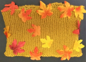 Honey Knitted Scarf