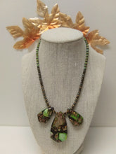 Load image into Gallery viewer, Green Sea Sediment Jasper Necklace

